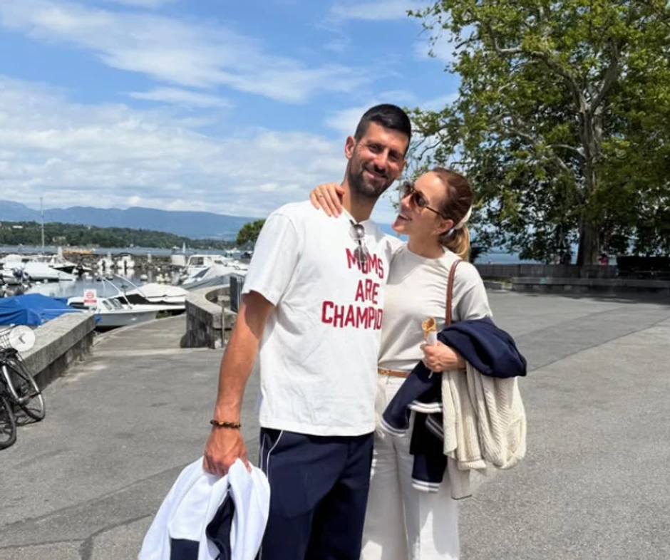 Jelena i Novak Đoković 