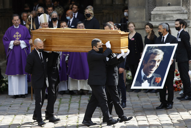 Ceremonia pogrzebowa Jean-Paula Belmondo