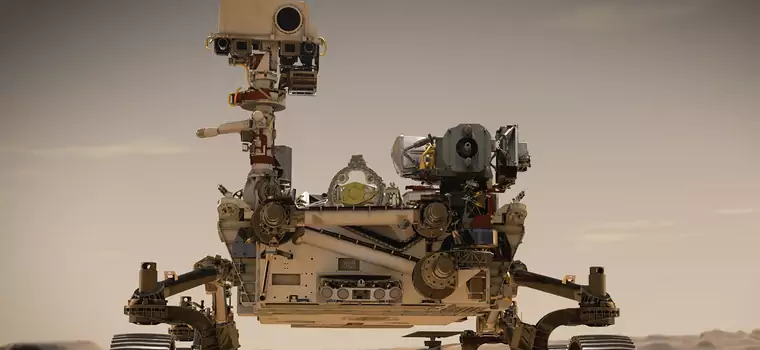 Perseverance Rover po raz pierwszy przejechał kilka metrów na Marsie