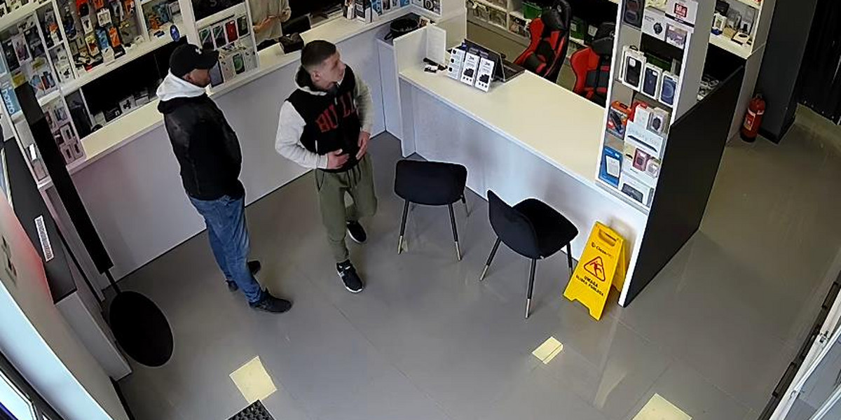 Mężczyźni podejrzani o kradzież w sklepie w Limanowej.