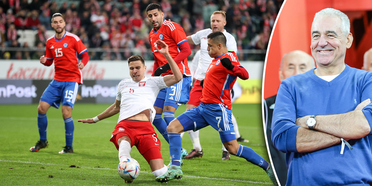 Jacek Kazimierski uśmiechał się z politowaniem patrząc na grę Polaków w meczu z Chile.