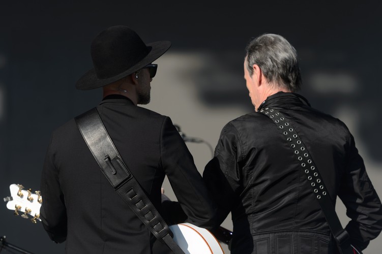 Me And That Man - Nergal i John Porter na koncercie Męskie Granie. Poznań, 9 lipca 2017.