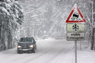 GERMANY-WEATHER-SNOW