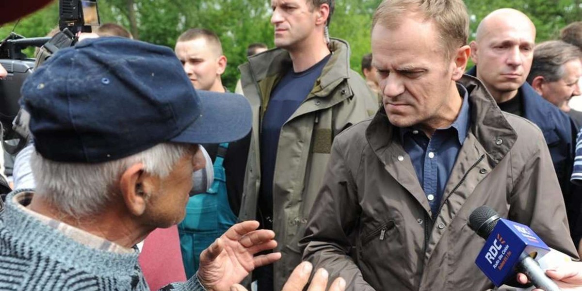 Tusk zapłaci za szkody po trąbie powietrznej!