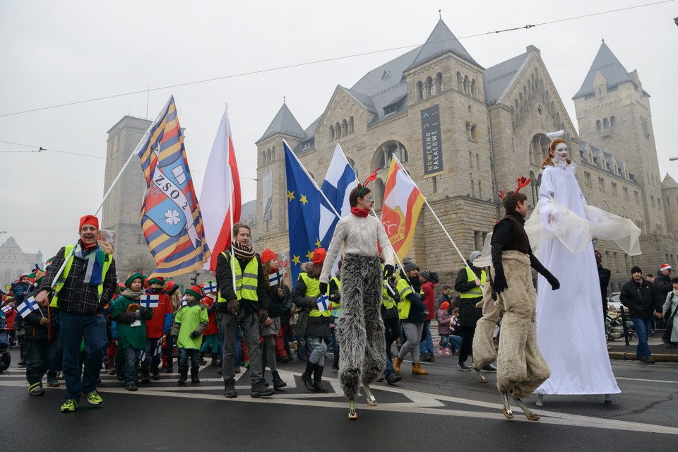 POZNAŃ WIELKI POCHÓD ELFÓW (parada dzieci)