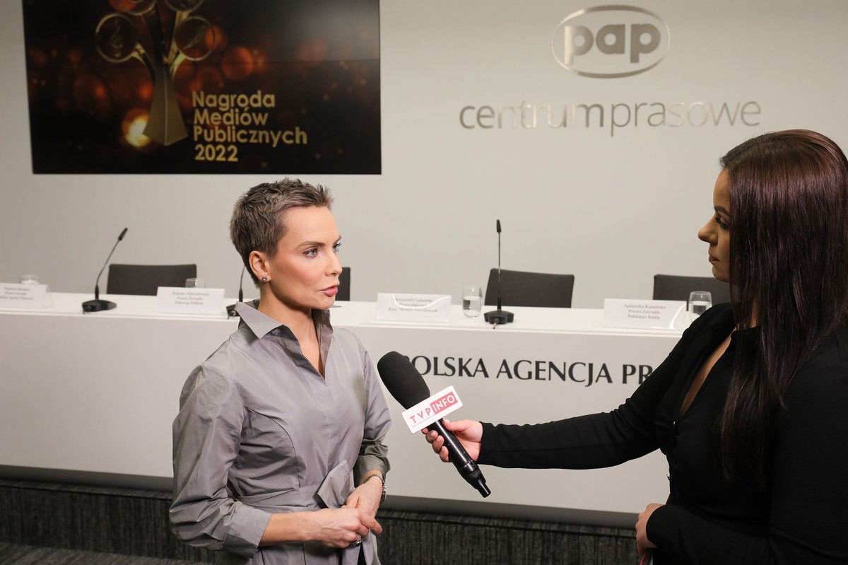 Prezes zarządu Polskiego Radia Agnieszka Kamińska