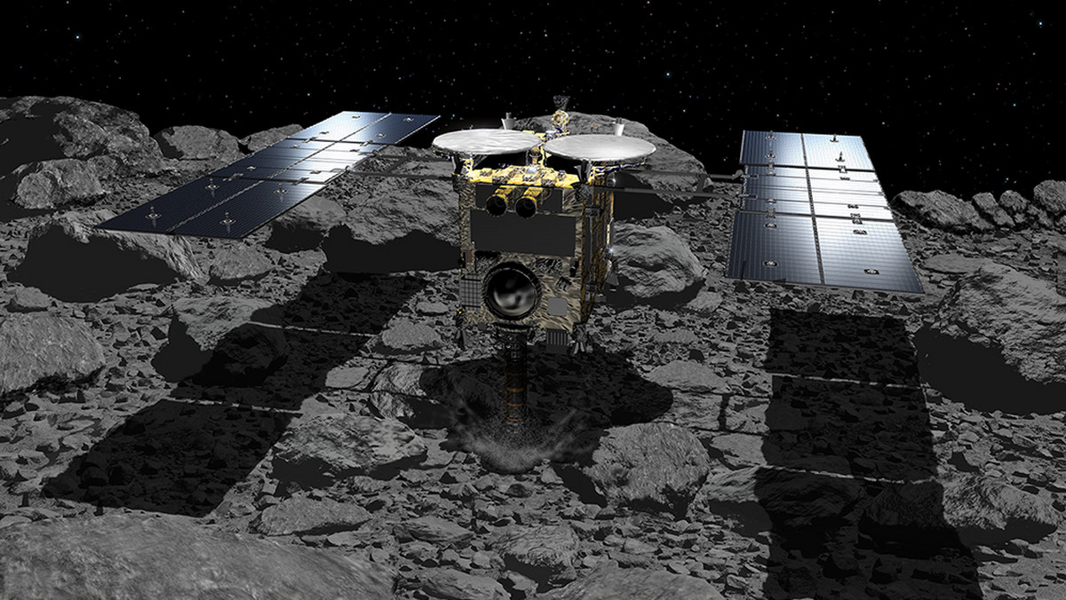 Japońska sonda Hayabusa 2 zbombardowała asteroidę Ryugu