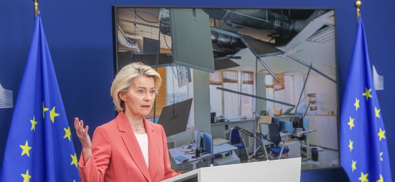 "Rosja nie cofnie się nawet przed atakiem na Unię". Von der Leyen nie ma wątpliwości
