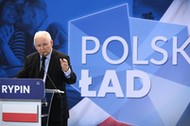 Jarosław Kaczyński prezentuje założenia programu Polski Ład