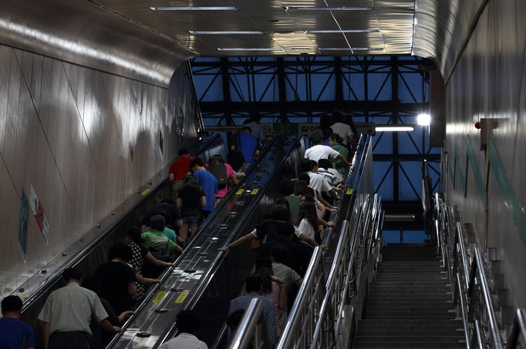 Metro w stolicy Korei Południowej, Seulu. 24.06.2012 (6)