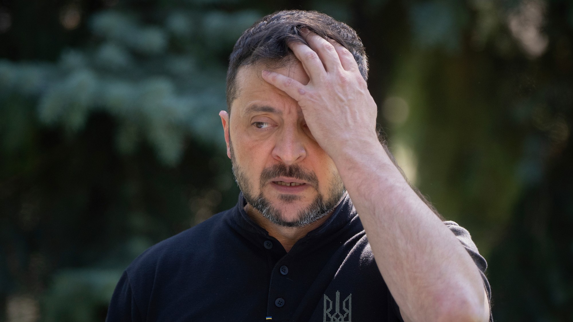 Ukrajinský prezident Volodymyr Zelenskyj.
