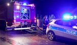 Tragedia w Gorzycach. Mężczyzna podpalił się przed blokiem