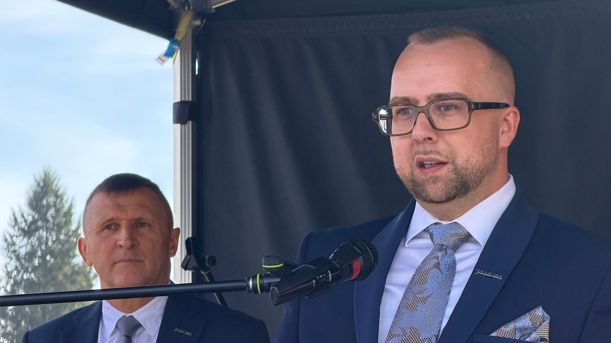 Sprava konatelia spoločnosti Penetron Slovakia Pavol Soták a Evgenii Artiukh.