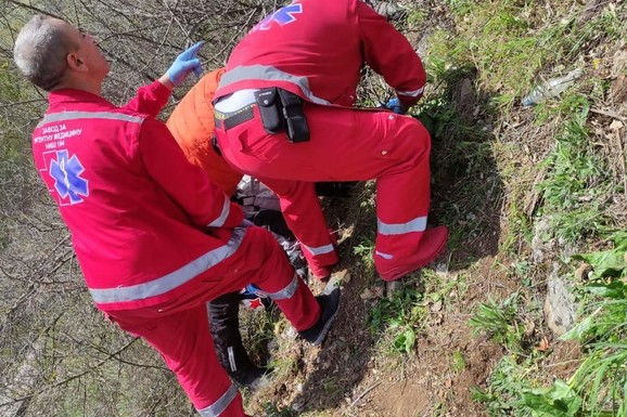 NESREĆA KOD NIŠA Povređen motociklista (FOTO)