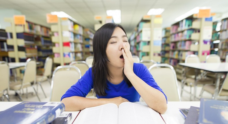 Being sleepy makes it harder to learn and disrupts short-term memory.