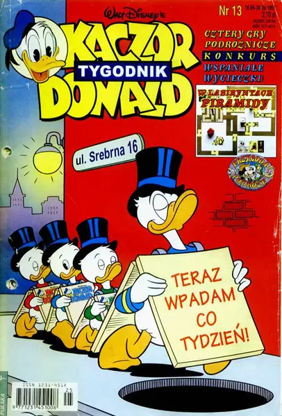 &quot;Kaczor Donald&quot; kiedyś był dwutygodnikiem