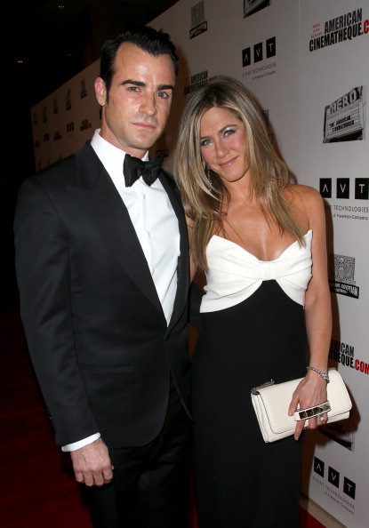 Jennifer Aniston i Justin Theroux / fot. Getty Images