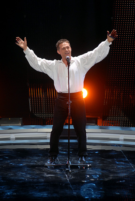 Robert Moskwa w programie "Jak oni śpiewają?" (2007 r.)