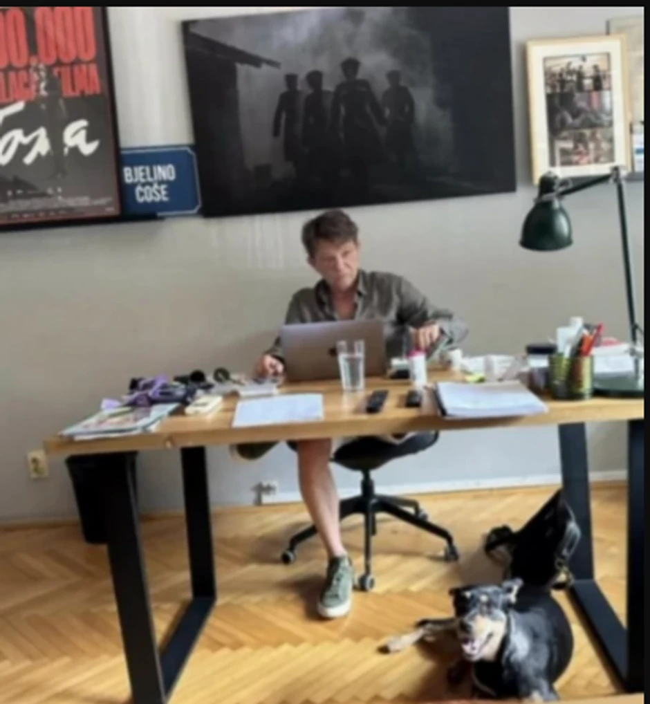 Radna soba Dragana Bjelogrlića