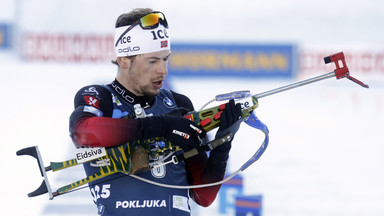 MŚ w biathlonie: czwarte złoto Laegreida