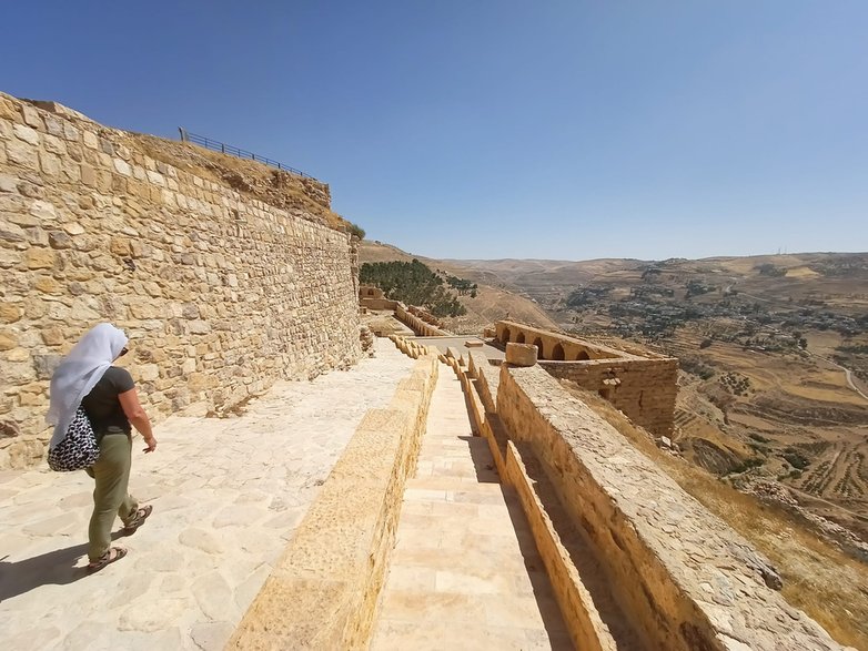 Zamek Al-Karak w Jordani