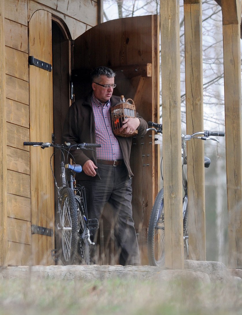 Tak Komorowski wypoczywał w swojej daczy