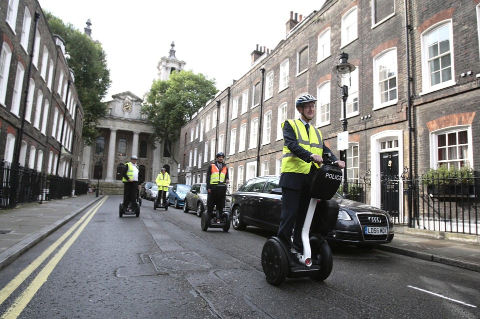 POLICJA SEGWAY UK