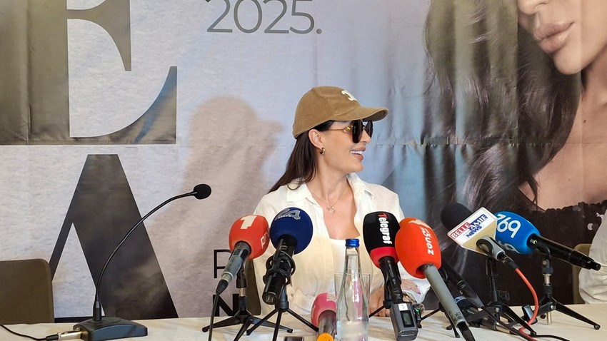 Ceca Ražnatović pred koncert u Nišu