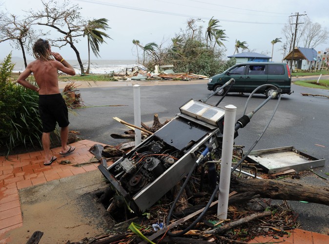 Tak wygląda po przejściu cyklonu północna część stanu Queensland