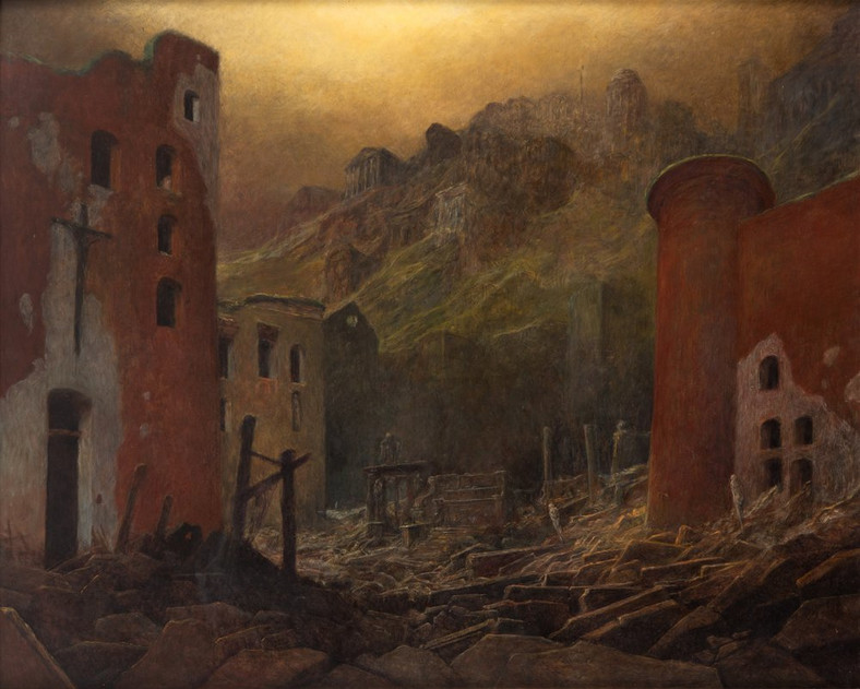 Zdzisław Beksiński - "Bez tytułu"