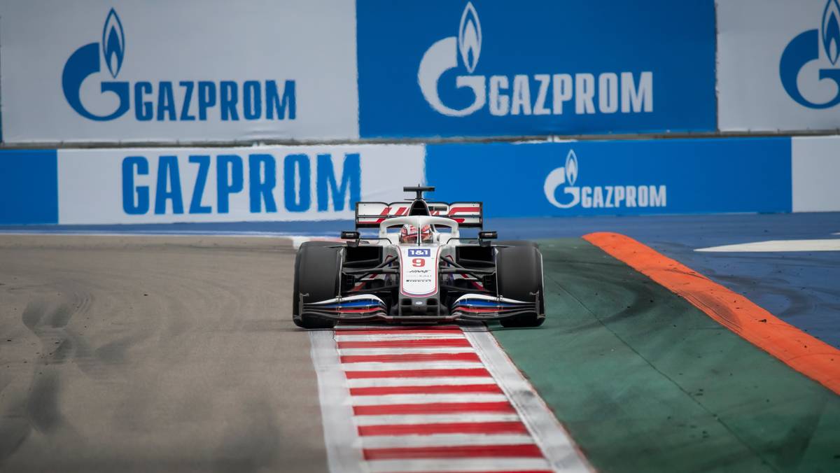 Grand Prix Rosji, Nikita Mazepin w bolidzie zespołu Haas