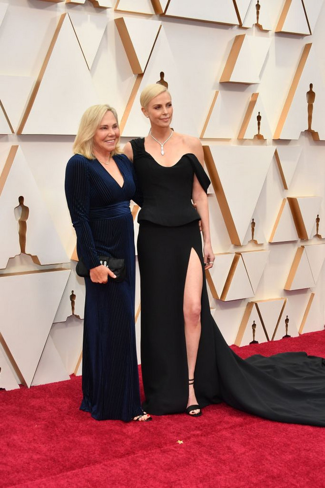 Charlize Theron z mamą Gerdą Jacobą Alettą Maritz