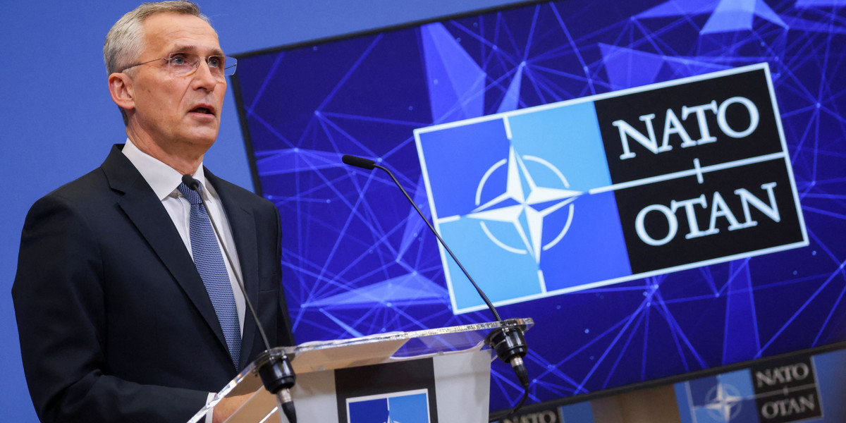 Sekretarz generalny NATO Jens Stoltenberg