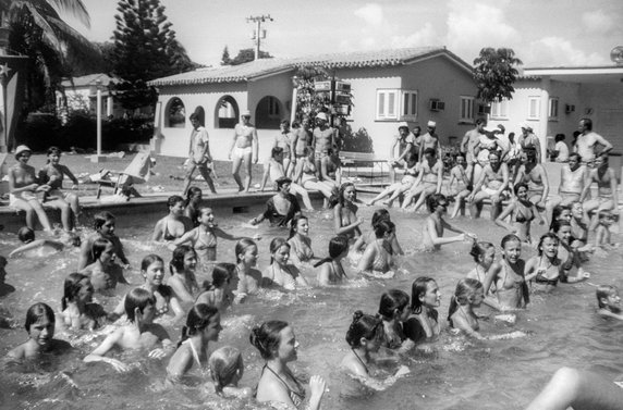 Legendarny Zespół Artystyczny Związku Harcerstwa Polskiego "Gawęda" podczas XI Światowego Festiwalu Młodzieży i Studentów na Kubie (Guanabo, 1978) 