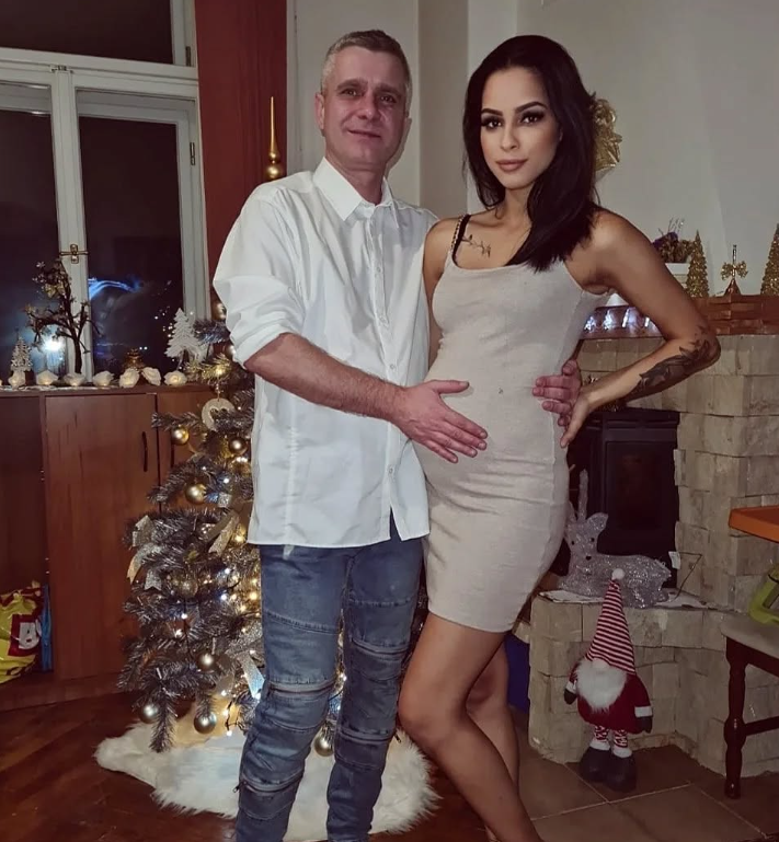 Gabriela s manželom Danielom.