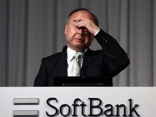 Prezes SoftBanku, Masayoshi Son, Tokio 12.02.2020
