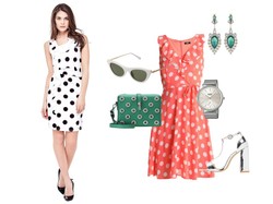 Nie ma lata bez grochów! STYLIZACJE z nutą dziewczęcego powabu dla kobiety w każdym wieku