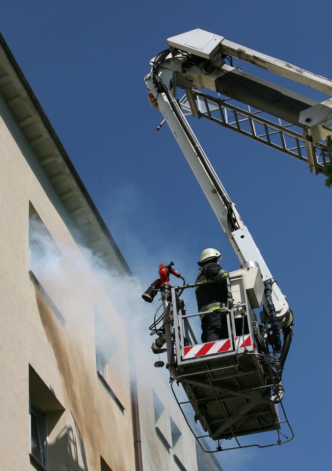 WARSZAWA ĆWICZENIA POŻAR SZPITAL