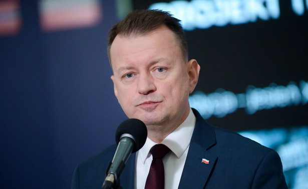 Wicepremier, minister obrony narodowej Mariusz Błaszczak