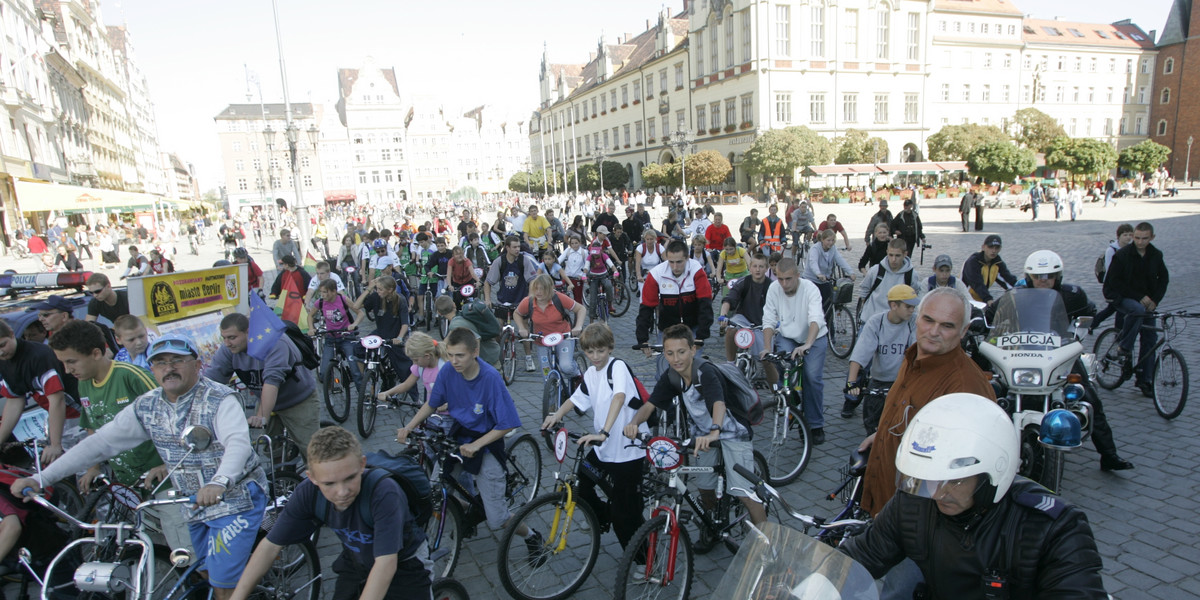 Rowerzyści zablokują Wrocław