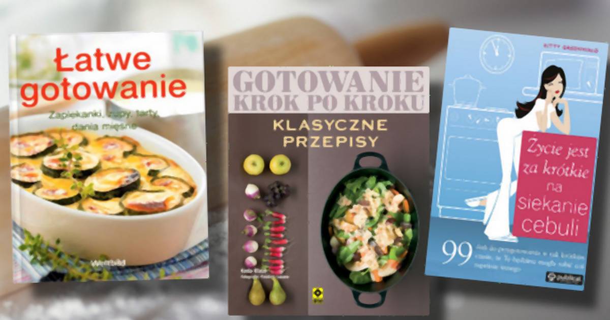 Najlepsze książki kucharskie dla początkujących TOP 5 ofeminin