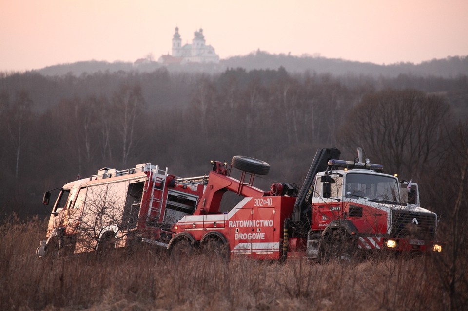 Pożar traw na krakowskim Ruczaju, Fot. Łukasz Boroń/Daj znać!