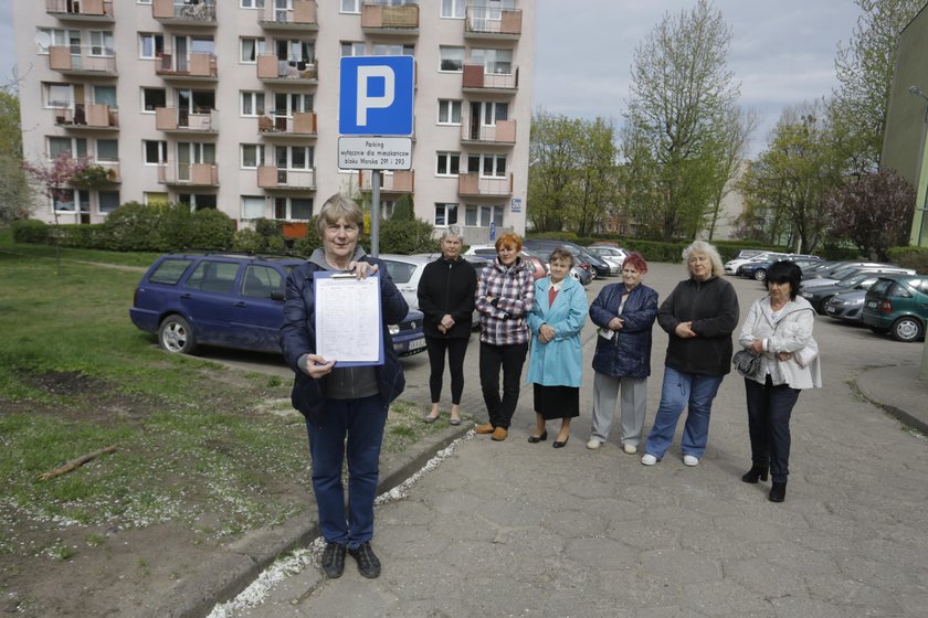 Lokatorzy bloku przy Morskiej 291 w Gdyni protestują