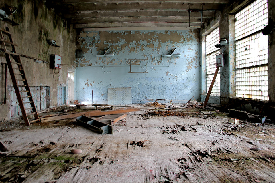 Opuszczona szkoła w Prypeci