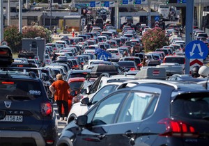 Đevđelija, Severna Makedonija, gužve na granici, granični prelaz