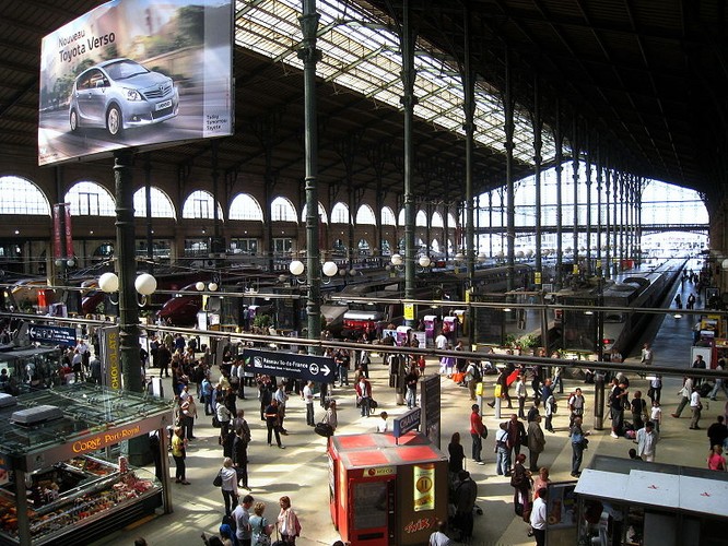 Gare du Nord w Paryżu