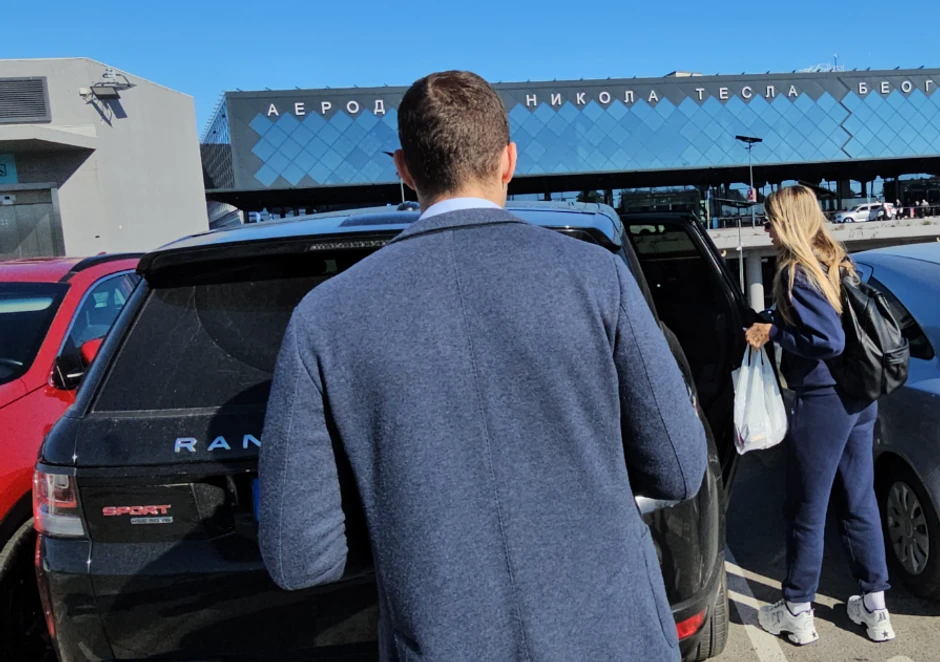 Roditelji Ane Ivanović sa sinom i snajkom