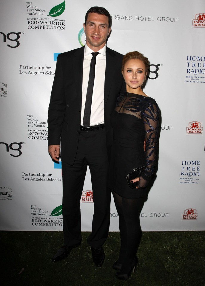 Władymir Kliczko i Hayden Panettiere