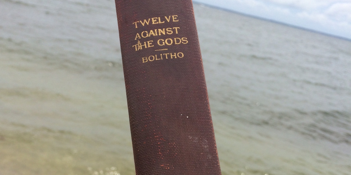 "Twelve Against the Gods" was my beach read.