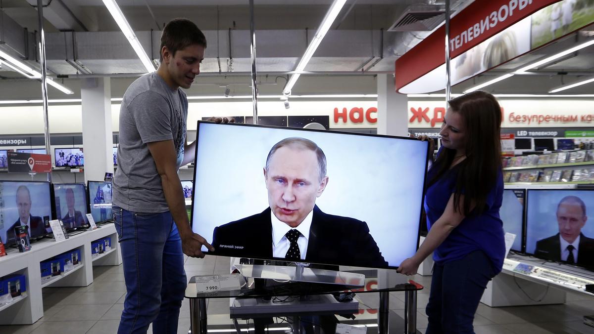 Russian President Vladimir Putin addresses Federal Assembly